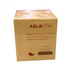 Crema anti-age cu calciu AslaVital 50 ml.