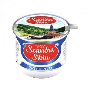 Pate de ficat de porc Scandia Sibiu 200gr.
