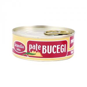 Pate de ficat porc Bucegi Scandia 100 gr.