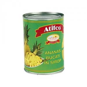 Ananas bucati in sirop Atifco 565 gr.