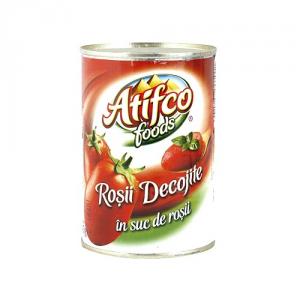 Rosii decojite Atifco in suc de rosii 400gr.