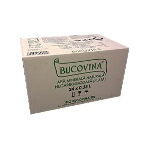 Apa plata Bucovina 24x0,33l. sticla pret/buc.