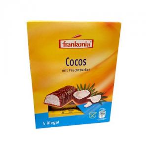 Batoane ciocolata Cocos cu zaharina Frankonia 100 gr. pret/cutie