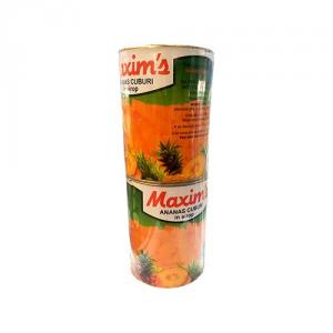 Ananas bucati Maxim`s 2x565 gr. pret/buc.