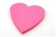 Notite autoadezive pretaiate Post-it®, forma inima, 75 file, roz neon