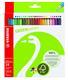 Creioane colorate stabilor green color, 24 culori/set
