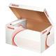 Container de arhivare Esselte Boxy, 560 x 275 x 370 mm, alb, 10 bucati/set