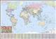 Harta politica a Lumii, plastifiata
