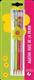 Creioane colorate, Inoxcrom, Agatha Ruiz de la Prada Garden, 4 bucati/set