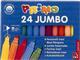 Markere Morocolor Jumbo, 24 culori/cutie