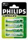 Philips baterii long life r6 (aa), 4 bucati/blister