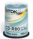 CD-R TDK 52x 700MB 80MIN 100buc/cake