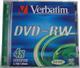 DVD-RW Verbatim 4x 4.7GB 120 min 1 bucata/jewel