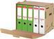 Container de arhivare Esselte Eco, natur, pentru cutii de arhivare, 439x340x259mm, carton