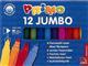 Markere Morocolor Jumbo, 12 culori/cutie