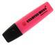 Textmarker Stabilo Boss, corp plastic, in culoarea cernelei, varf retezat, 2 - 5 mm, roz, blister