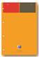 Blocnotes Oxford capsat, A4, dictando, interior de culoare galbena, 80 file
