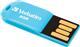 Memorie flash Verbatim Micro, USB 2.0, 8 GB, albastru