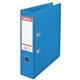 Biblioraft Esselte Standard, albastru Vivida, A4, 75mm, PP exterior, PP interior, 10buc/cutie