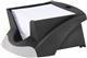 Suport cub hartie Durable Vegas, 90 x 90 mm, rezerva 500 file inclusa, negru