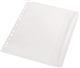 File de protectie Pantaplast, transparent, cu clapa laterala, orange peel, A4, 10 bucati/set