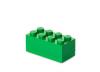 Cutie depozitare lego mini 8 verde inchis