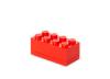 Cutie depozitare lego mini 8 rosu