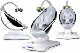 Fotoliu Balansoar Bebelusi 4MOMS MamaRoo Classic Silver