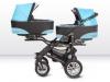 Carucior Pentru Gemeni BABY ACTIVE Twinni Blue