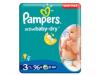 Scutece pampers giant pack 3 active baby