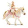 Figurina schleich - elf crin. calarind pe ponei -