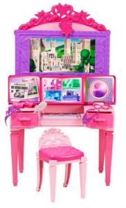 Set Joca Barbie Superhero Vanity Playset - Mattel CDY64