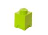 Cutie depozitare LEGO 1x1 verde deschis