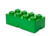 Cutie depozitare lego 8 verde inchis