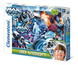 Puzzle 104 Piese 3D - Max Steel: It's Turbo Style