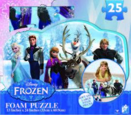Puzzle din spuma Frozen
