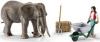 Set figurine schleich - ingrijire elefant - 41409
