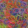 Elastice rainbow loom - jelly mix-600 buc