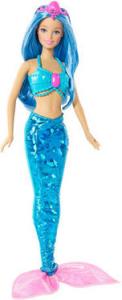 Papusa Barbie Mermaid  - Albastru - Mattel CFF28-CFF31
