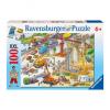 Puzzle teren de constructii, 100