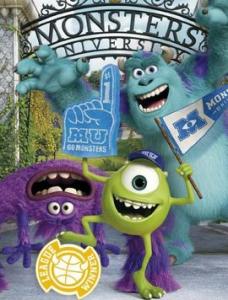 PUZZLE 3X48 PIESE - MONSTERS UNIVERSITY - 25187