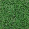 Elastice rainbow loom - standard verde inchis-600 buc