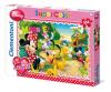 Puzzle 104 piese - minnie - o dupa-amiaza placuta