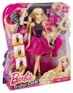 Papusa Barbie - Papusa cu Par Carliontat - BMC01