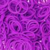 Elastice rainbow loom - neon mov -