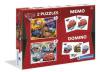 Superkit 2x30 puzzle - memo&domino - cars