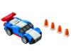 Masina albastra de curse (31027)