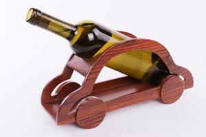 Suport din lemn pentru sticla de vin