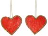 Set 2 inimi sisal, decoratiuni Sf. Valentin