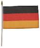 Steag "Germania", bat plastic, 10x15 cm